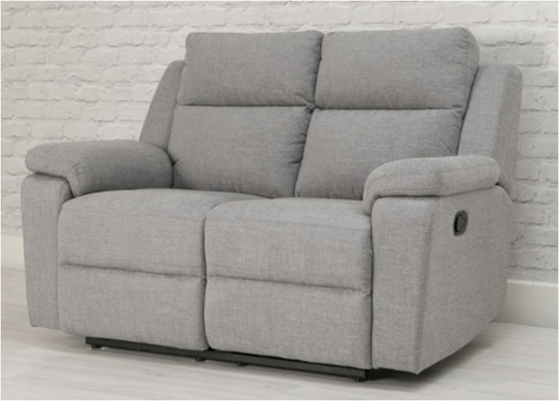 2 Seater Recliner Grey - Click Image to Close